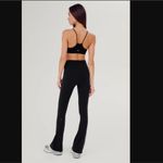 Splits59 Raquel High Waist Flared Leggings Black 34" Small $118 Photo 1