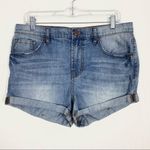 BDG  Light Wash Slouchy Boyfriend Denim Shorts Photo 2
