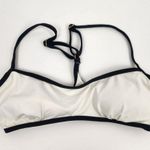 l*space L* Pamela Bikini Top Racerback in Cream Black Size Medium NWT Photo 2