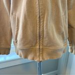 Lands' End Lands’ End Beige Fleece Zip Up Sweater Small Photo 1