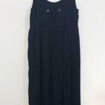 Avec Les Filles Black Tie Back Midi Dress Photo 1