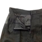 Rafael Long Pencil Skirt with Vegan Leather Trim Black Size 10 Photo 6