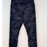 Lululemon  Womens Leggings Black Align High Rise Camo Pull On Stretch Yoga Size 6 Photo 5