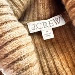 J.Crew Tan Cowl Neck Sweater with Textured Knit Photo 1