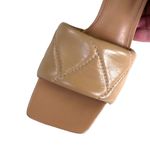 Vince Camuto EUC  Leather Alerti Heeled Sandals Tan Size 7 1/2 Photo 2