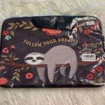 15” Laptop cover / bag Sloth Fallow your dreams so cute brand new Photo 0