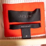 J.Crew Regent Blazer Jacket Red Wool One Button Academia B0323 Women's 6 Photo 2