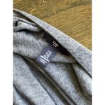 Gap Blue Gray 3/4 Sleeve Open Front Long Lightweight Knit Cardigan Sweater Sz XS Photo 3