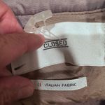 CLOSED KALLY 2020 ITALIAN FABRIC WOMENS JACKET MEDIUM Tan Photo 8