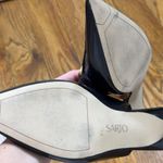 Franco Sarto  Black Kitten Heels Loafers Photo 1