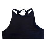 ALO YOGA Movement Sports Bra Crop Top Lace Up Corset Black Size Small Photo 10