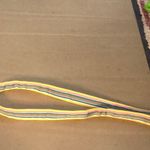 Eliza B. Rainbow Belt M Stripes Dopamine Coconut Girl Festival Hippie Whimsy Yellow Photo 1