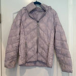 Michael Kors  Packable Down Filled Lightweight Puffer Quilted Lavender Jacket M Photo 0