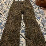 Aelfric Eden Elfric Eden ladies leopard print wide leg jeans size 28 Photo 3