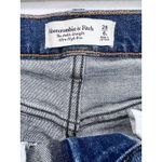 Abercrombie & Fitch The Ankle Straight Ultra High Rise Blue Jeans Women's 28/6L Photo 6