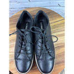 Women's Todd Welch Black Faux Snake Skin Flats & Loafers Size 12 Photo 1