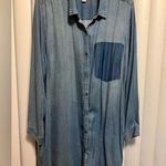 Calvin Klein  button front Shirt-dress size large, perfect condition, never worn Photo 1