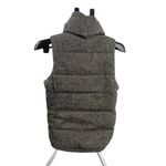 Old Navy  black and white pattered neutral size XS puffer vest Photo 1