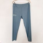 Pretty Little Thing Womens Leggings Sz 12 Steel Blue Stitch Detail Activewear Gym Photo 1