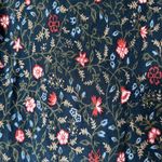 AG Adriano Goldschmied Women’s Blue Gia Floral Sleeveless Midi Dress Size Small Photo 5