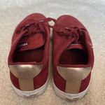 Vans  Burgundy Sneakers with White Soles Photo 2