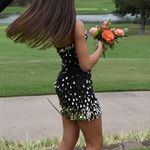Sherri Hill Sheri Hill Black and Gold Homecoming dress Photo 3