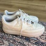 Nike Women's Court Vision Alta AF1 in White Leather Size 9.5 Photo 1