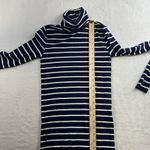 Ralph Lauren Polo XS Turtleneck Sweater Navy Striped Pullover Preppy Nautical Photo 8