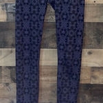 Lululemon Wunder Under Leggings Purple Mid Rise Full Length Mini Prisma Photo 0