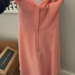 Alfred Angelo Strapless Pink Dress Photo 1