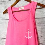 French Pastry NWT Hot Pink “Hope is the Anchor to my Soul” Tank Top Size Medium Photo 1
