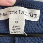 New York Laundry  sleeveless embroidered gauze tank size 3XL Photo 1