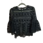 Ellison Crochet Overlay Blouse Photo 1