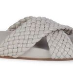 Charles David  Defend Woven Leather Platform Slides Photo 0