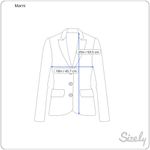 Marni Neoprene Mesh Peplum Jacket Blue Women's Size Medium Photo 8