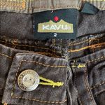 KAVU  Brown Crop  Capri Hemp Cotton Shorts 2 Photo 5