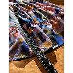 Band of Gypsies  Boho Cottagecore Coastal Grandma Sorority Blue Floral Dress XS Photo 9