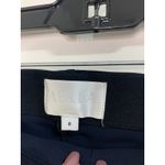 AELLA Concept Bow Hem Flare Matte Skin navy‎ Trouser Size 8 Blue Photo 3