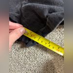 Madewell Adirondack Short Overalls Shortalls Black Denim 100% Cotton Size Medium Photo 8