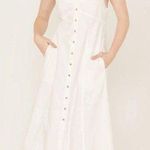 Free People  Just Jill Cotton Midi-Dress, BRAND NEW, SIZE SMALL, $168 Photo 1