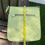 Coach CE871 Mini Rowan File Crossbody Bag Pale Lime Cross Grain Leather J Photo 11