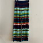 Anthropologie Aldomartins Pull On Zig Zag Wide Leg Knit Coverup Pants Women’s 6 Photo 3