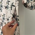 NWT Bel Kazan Lucy Dandelion Short Sleeve Drews Ivory Pockets Black Photo 3