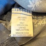 Kendall + Kylie  PACSUN Tie Front Bustier Top Blue Floral Size XS Photo 8