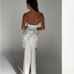 Meshki  Meredith Strapless Bow Mini Dress Photo 4