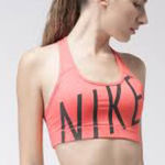 Nike Women's Bold Red Sports Bra Photo 0