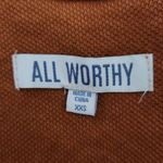 All Worthy Hunter McGrady Mixed Media Sherpa Jacket Size XXS Terra Cotta Sweater Red Photo 5