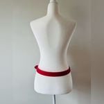 Disney Mickey Mouse Double Ears Belt Red/Silver Size M NWT Photo 4