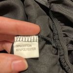 Black Long Sleeve Double Slit Sheer Dress Size M Photo 5