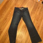 AG Adriano Goldschmied AG The Club Jeans Size 31R Low Rise Flare Dark Wash. NEVER WORN. NWOT Photo 1